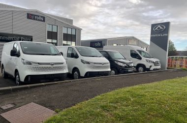 Maxus eDeliver 7’s arrive on site